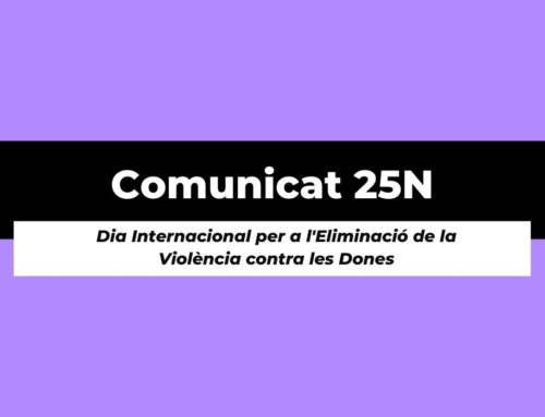 25N: Dia Internacional per a l’Eliminació de la Violència contra les Dones