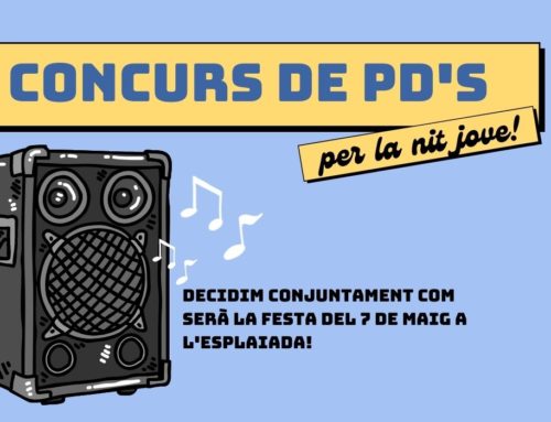 Busquem PD’s pel concert de l’Esplaiada!