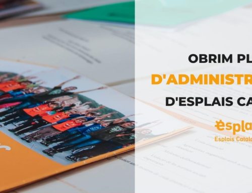 Oferta laboral: Obrim plaça d’administratiu/iva d’Esplais Catalans
