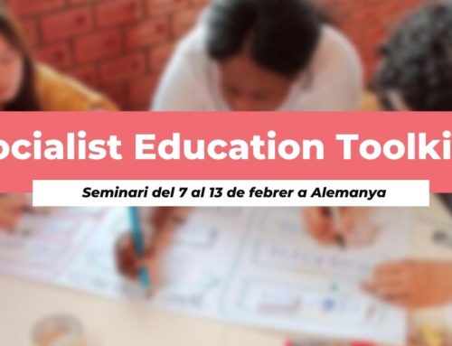 Busquem 2 participants pel seminari internacional “Socialist Education Toolkits”