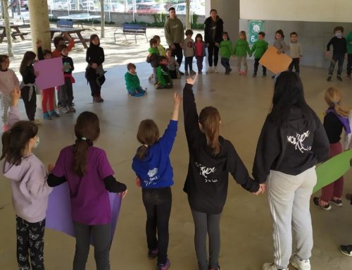 Més de 300 infants i joves es troben per reivindicar les lluites ecosocials del Baix Llobregat
