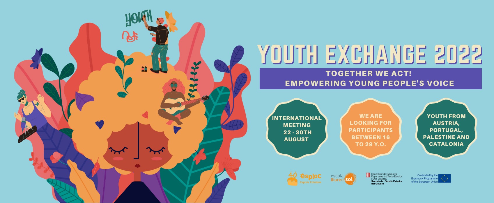Youth Exchange Esplac cartell
