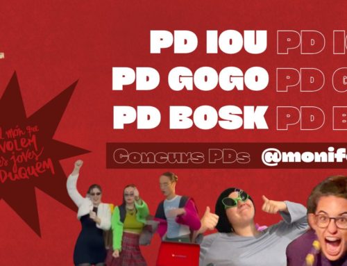 Ja sabem qui seran els PDs que ens acompanyaran el dissabte de la Monifesta’t 2023!