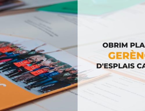 Oferta laboral: obrim convocatòria a la plaça de Gerència d’Esplais Catalans