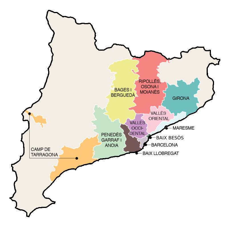 mapa sectors OK