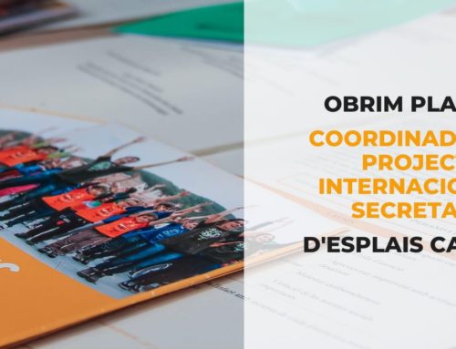 Obrim una plaça de Coordinador/a de Projectes Internacionals i Secretari/a d’Esplais Catalans