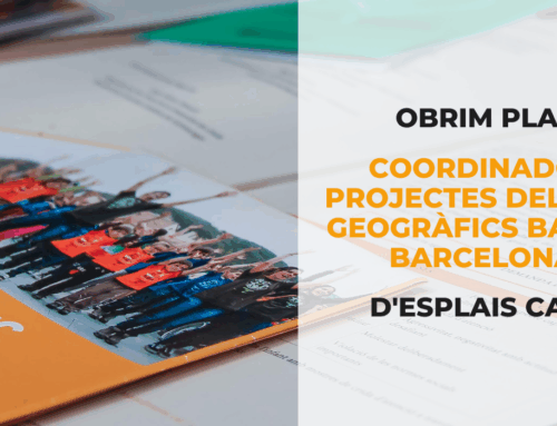 Busquem Coordinador/a de Projectes dels sectors geogràfics Baix Besòs i Barcelona Oest